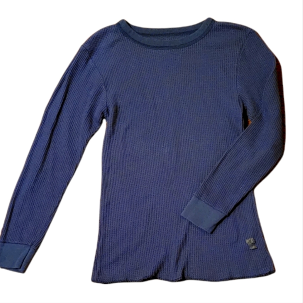 Navy Blue Undershirt//Long T-Shirt
